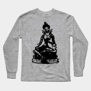 mother of liberation Buddhism Goddess Tara Long Sleeve T-Shirt